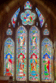 West window of All saints'